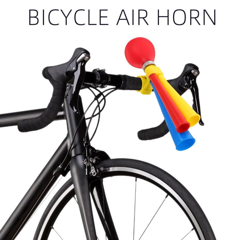 Loud Air Horn for Bicycle with Plastic Handlebar Safety Cycling Accessory for Adults - Image 4