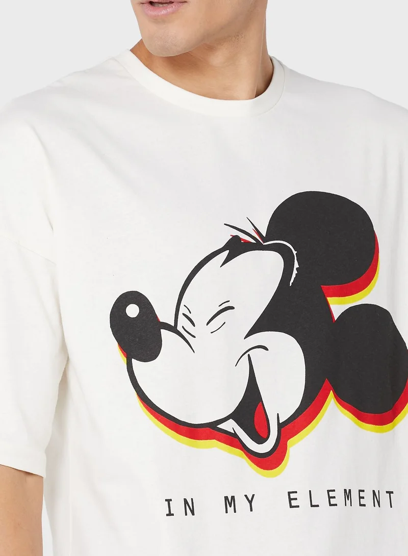 Disney Mickey Mouse Oversized T-Shirt