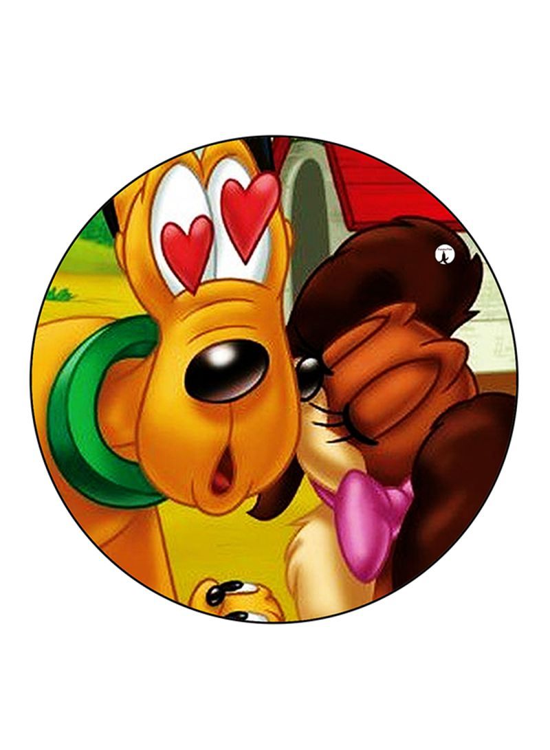RKN Disney Printed Mouse Pad Round  Multicolour