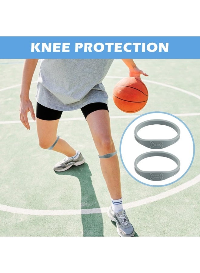 COYO Knee Strap Tendon Support Strap, Knee Band for Knee Pain Relief, Patellar Tendon Pain Relief, for Sports, Jumpers, Basketball, Running, 2 Packs - Image 5