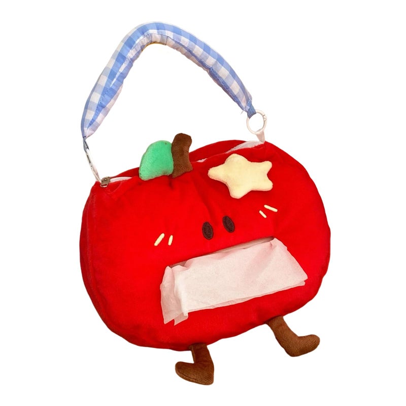 Starapple Fabric Fruit Shaped Tissue Box Holder Hanging Storage Case For Car Office Home - Image 2
