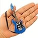 Lynkaye Miniature Guitar Model with Detachable Strap Decorative Plastic Model 4 Color Options Blue - Image 2