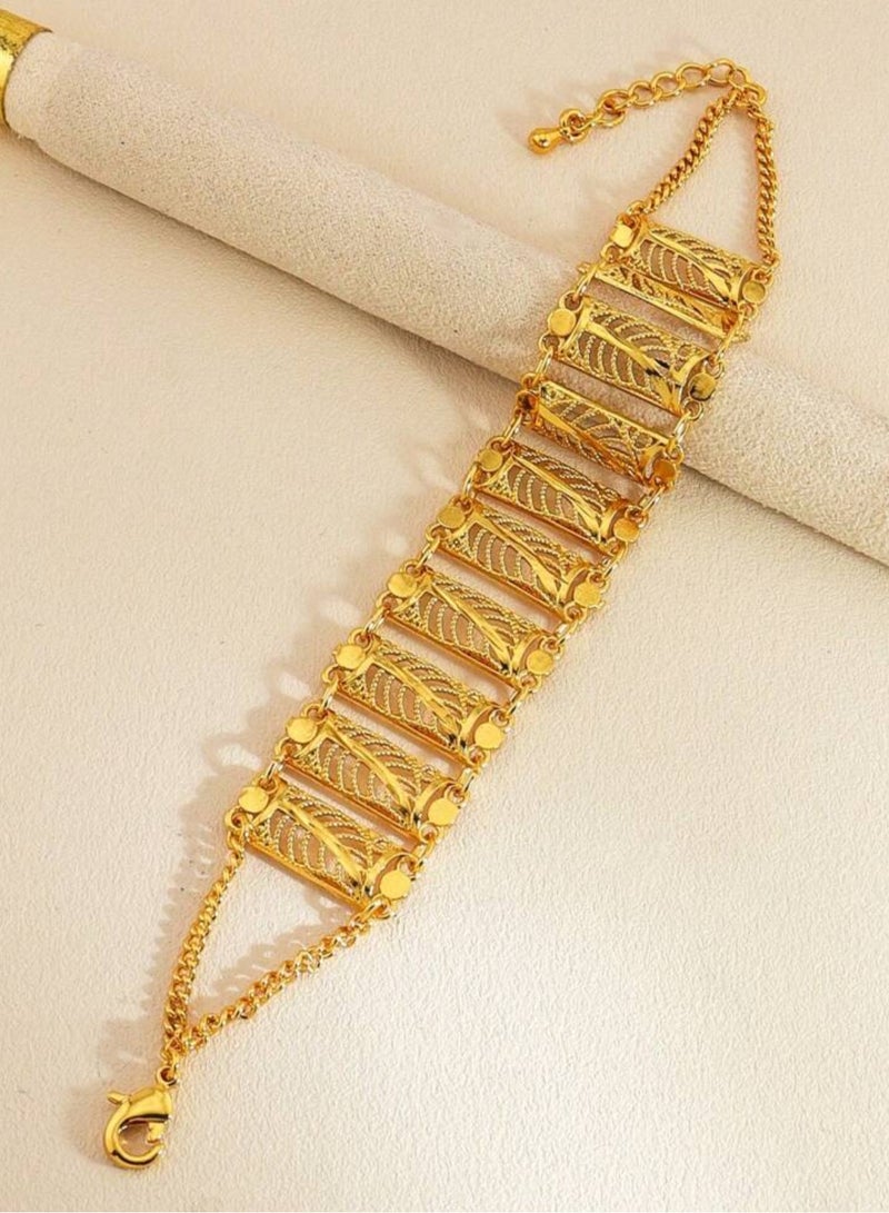 GOLDMAX 21k Gold Plated Bracelet For Women - Image 1
