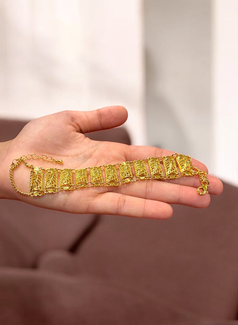 GOLDMAX 21k Gold Plated Bracelet For Women - Image 2