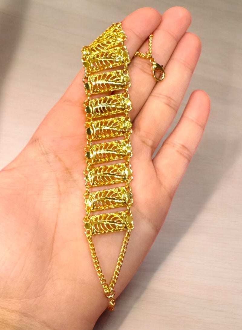 GOLDMAX 21k Gold Plated Bracelet For Women - Image 3