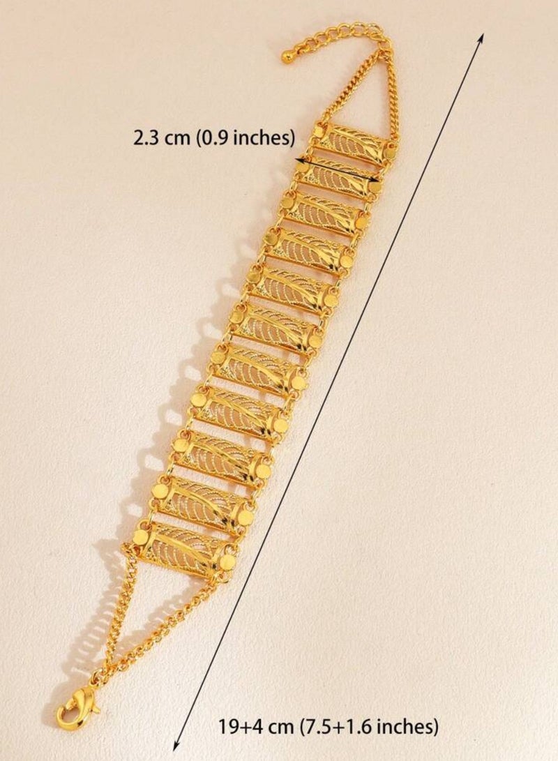 GOLDMAX 21k Gold Plated Bracelet For Women - Image 4