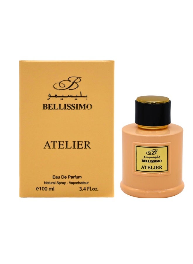 Bellissimo Atelier Yellow – Long Lasting Unisex Eau de Parfum, 100ml - Image 2