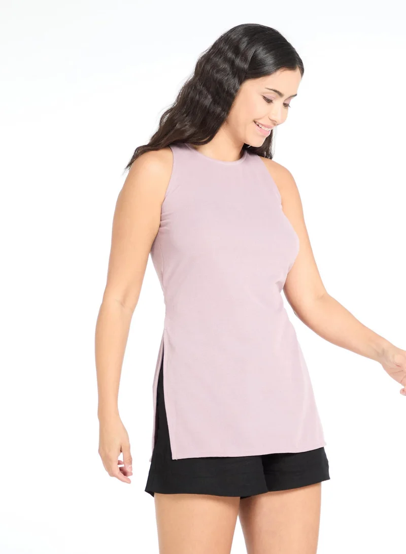 The Label Life Knit Back Tie Top