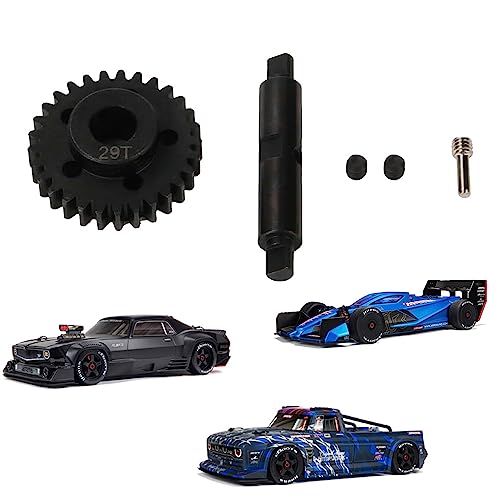 RCAWD 29T Mod1 Spool Gear wShaft 45 Steel for Arrma 17 Felony Infraction 6s Limitless Upgrade Parts - Image 1