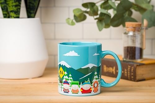 Silver Buffalo South Park Bus Stop Ceramic Mug, 20 Ounces - Image 3