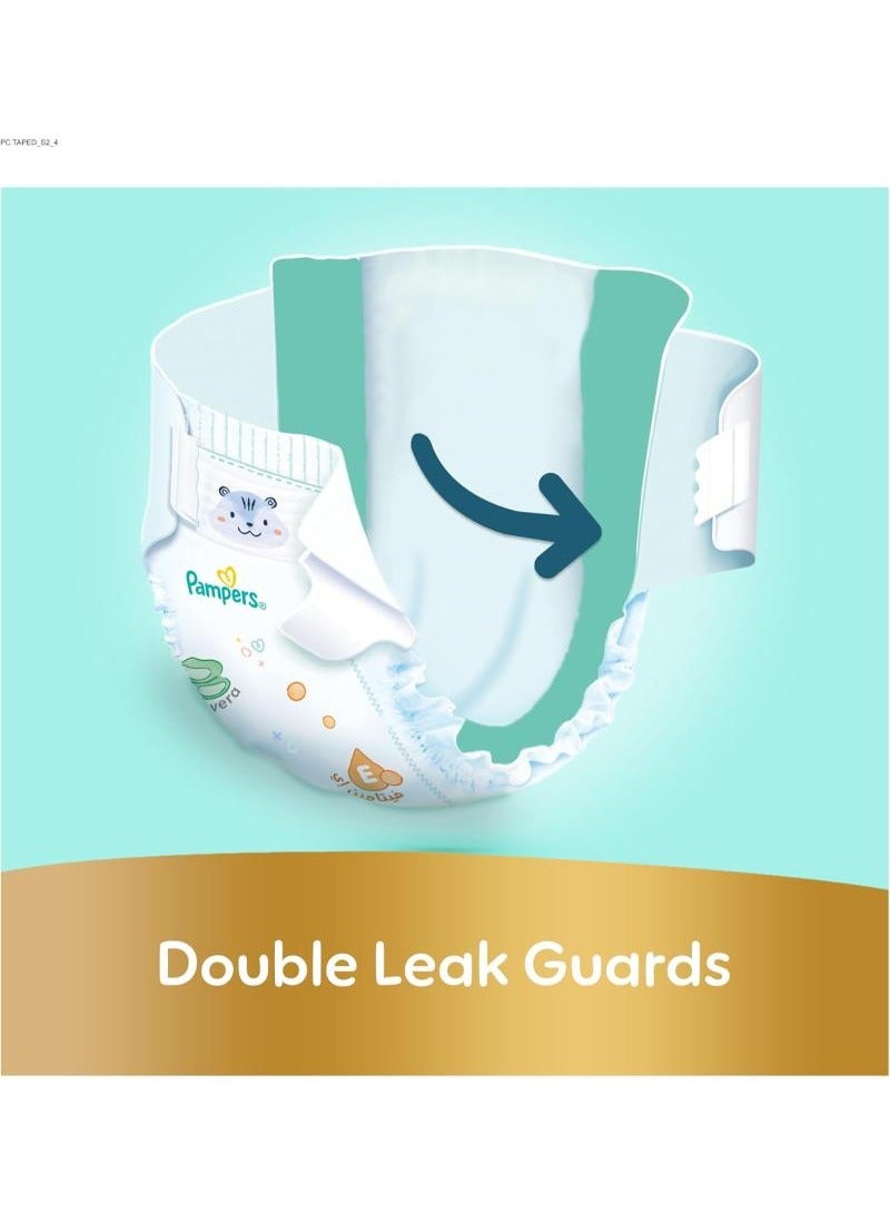 Pampers Ultimate Comfort Size 7 15+kg Taped Diapers Lotion Infused With Aloe Vera And Vitamin E Giga Box - Image 5