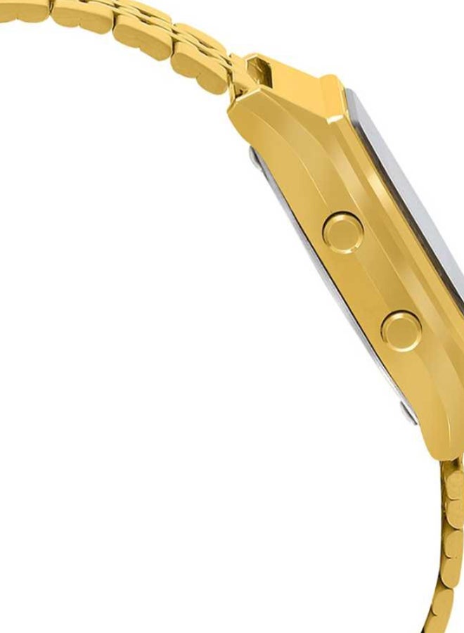 CASIO Women Stainless Steel Digital Wrist Watch LA680WGA-9BDF - 28 mm - Gold - Image 4
