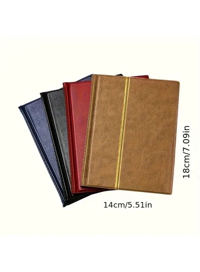 Black Stamp Collection Album 20 High Quality Sheets Storage Organizer For Hobbyists Philately Lovers - Image 3