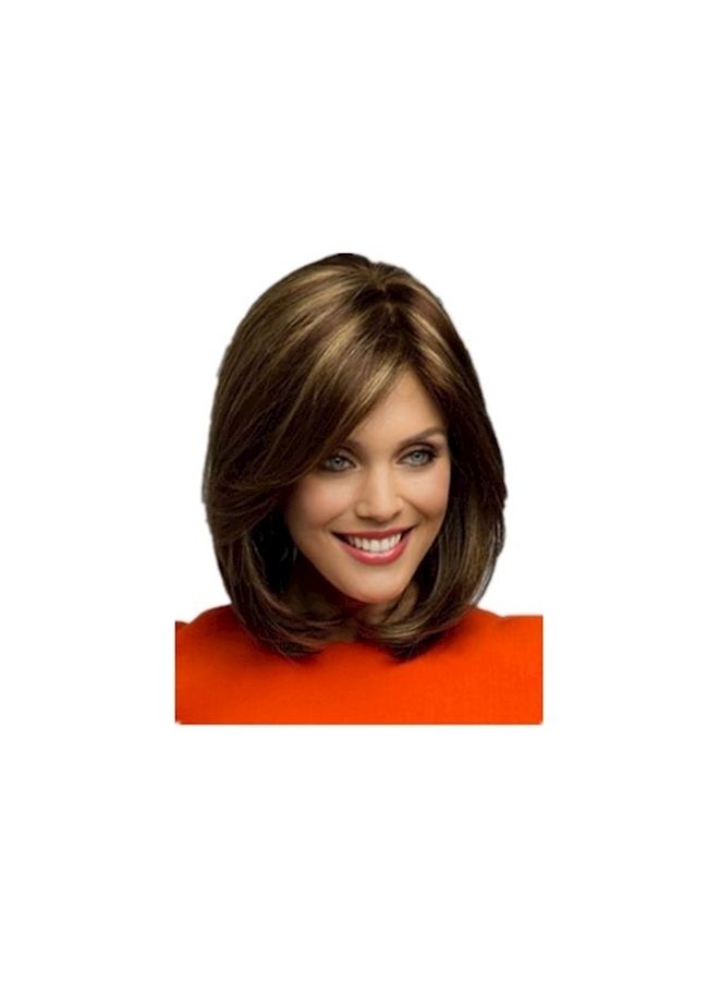 NIBEMINENT High Temperature Silk Woman Shoulder Brown - Image 2