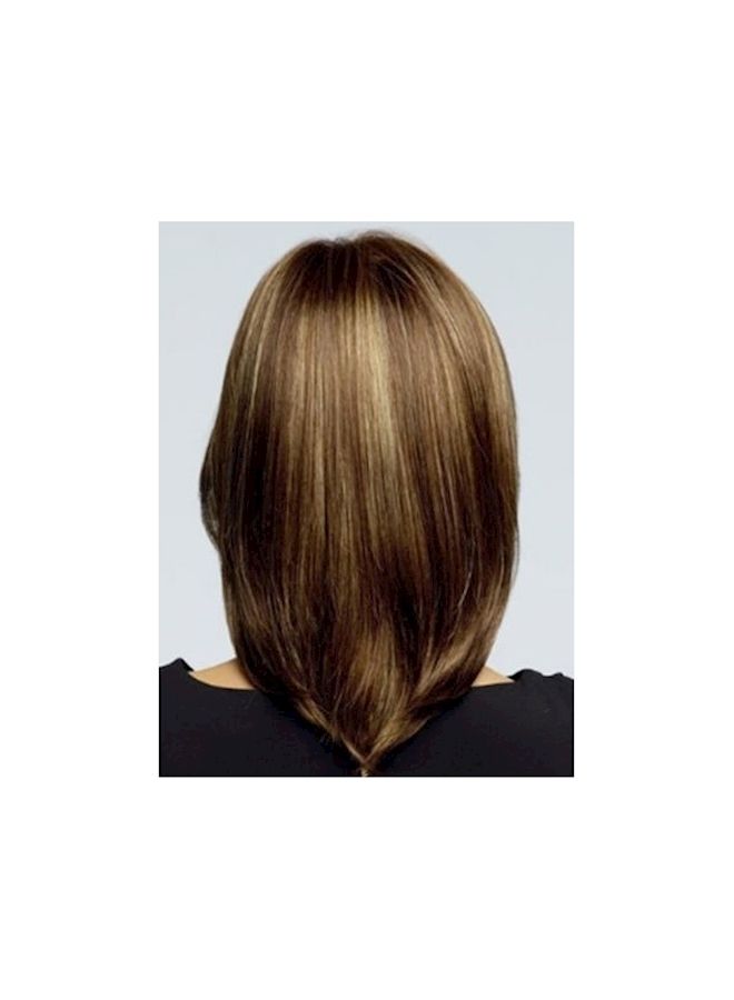 NIBEMINENT High Temperature Silk Woman Shoulder Brown - Image 3