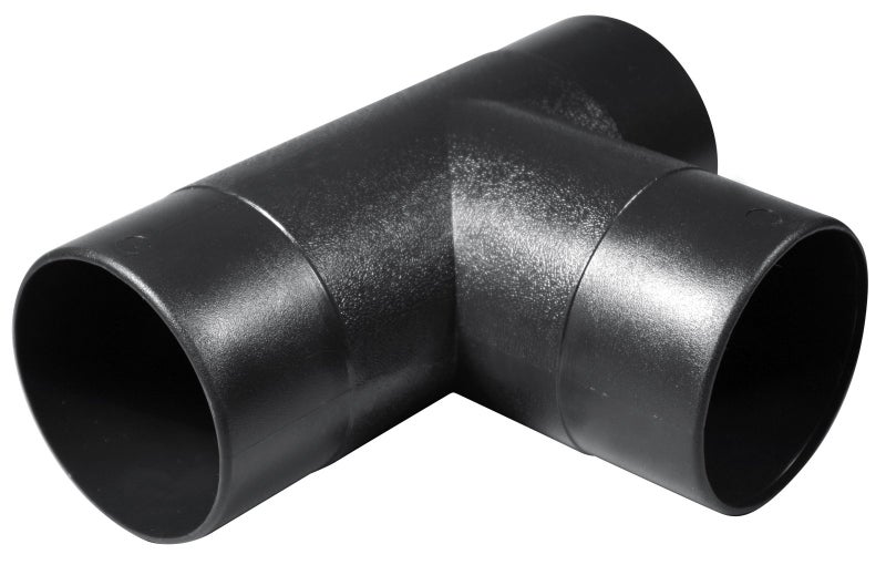 POWERTEC POWERTEC 70107 4-Inch T-Fitting (Plastic) for Dust Collection Hose  - Image 1