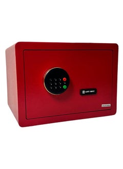 LOTFY GROUP Digital Safe -  Money Security Box with Electronic Keypad and 2 Manual Override Keys - Home safe , Office Red colour . ( H25 * W35 * D25 CM )  - Image 2