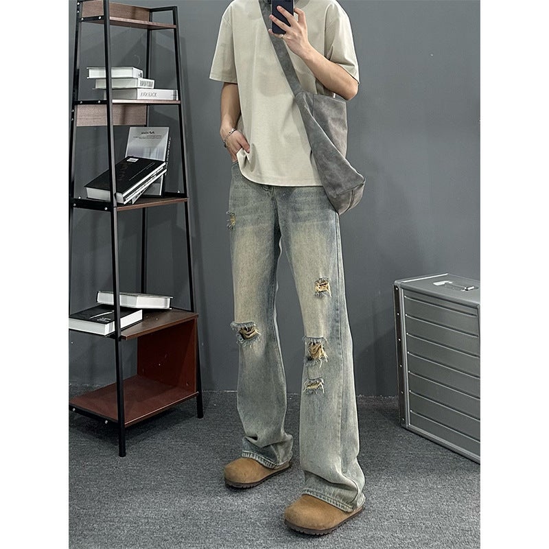 Unisex Casual Daily Denim Jeans - Image 3