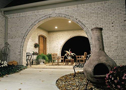 Juno Lighting Group 614W-WH 6-Inch LED Standard Slope Downlight Baffle, 90 Watts, White Trim - Image 4