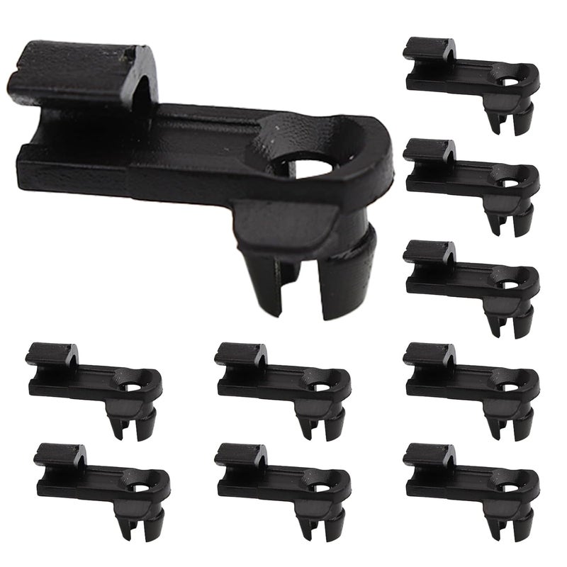 standwme 10-Pack 69759-0C010 Hood Clips, Hood Safety Catch Snap Compatible with Toyota Sequoia 2001 to 2020 Year,Replacement Parts for Tundra 2000 to 2013 Year KSA standard compatible design - Image 1