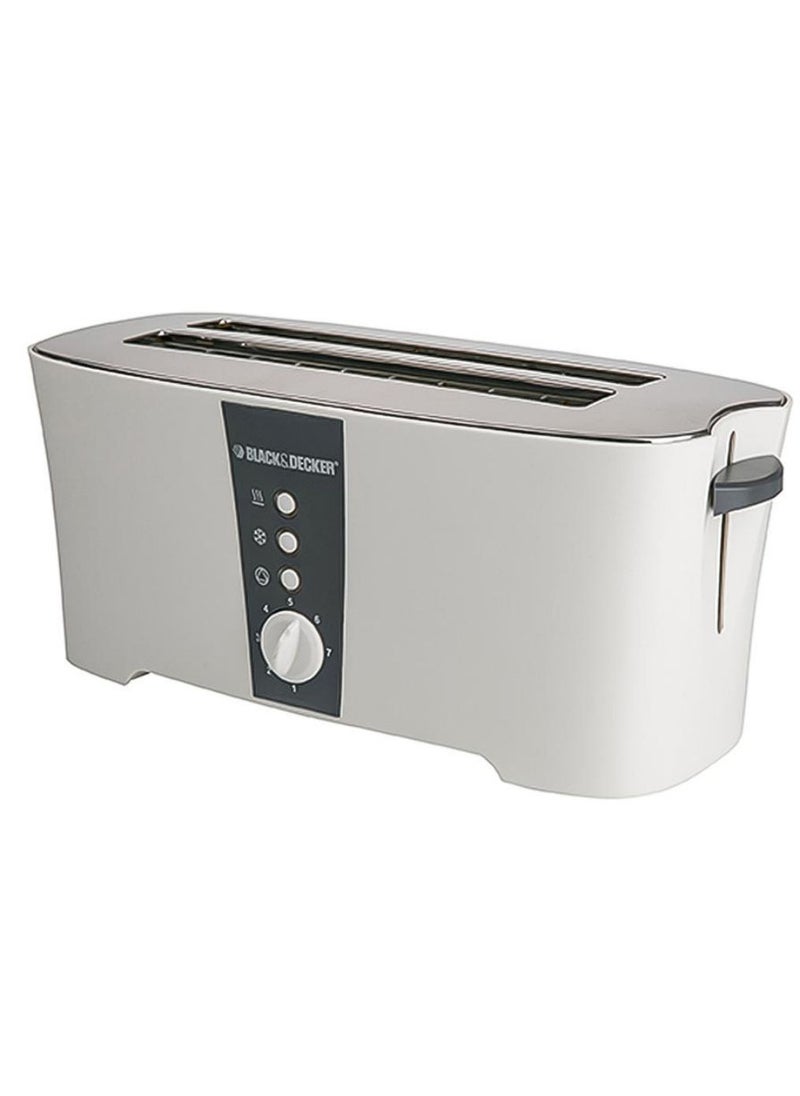 Black - Decker Et124 1350 W 4 Slice Long Slot Cool Toaster - Image 1