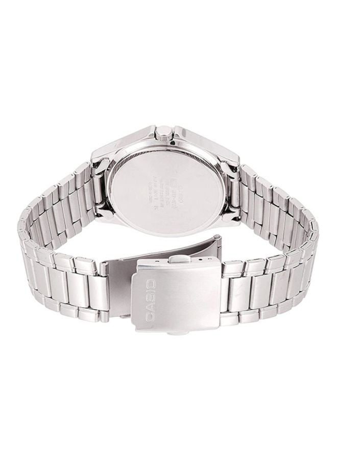CASIO Men Enticer Water Resistant Analog Watch MTP-1239D-2ADF - 36 mm - Silver - Image 2