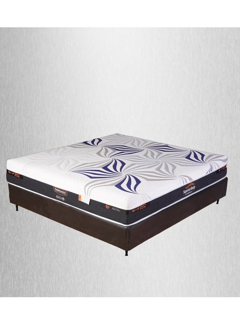 AWD - Ultra Premium Crown Orthopedic Medical Mattress, Memory Foam Mattress and Rebounded Foam, Firm Mattress Support Spine Health and Relief Back Pain and Tension, USA Technology Single Size 100*200 - Image 1