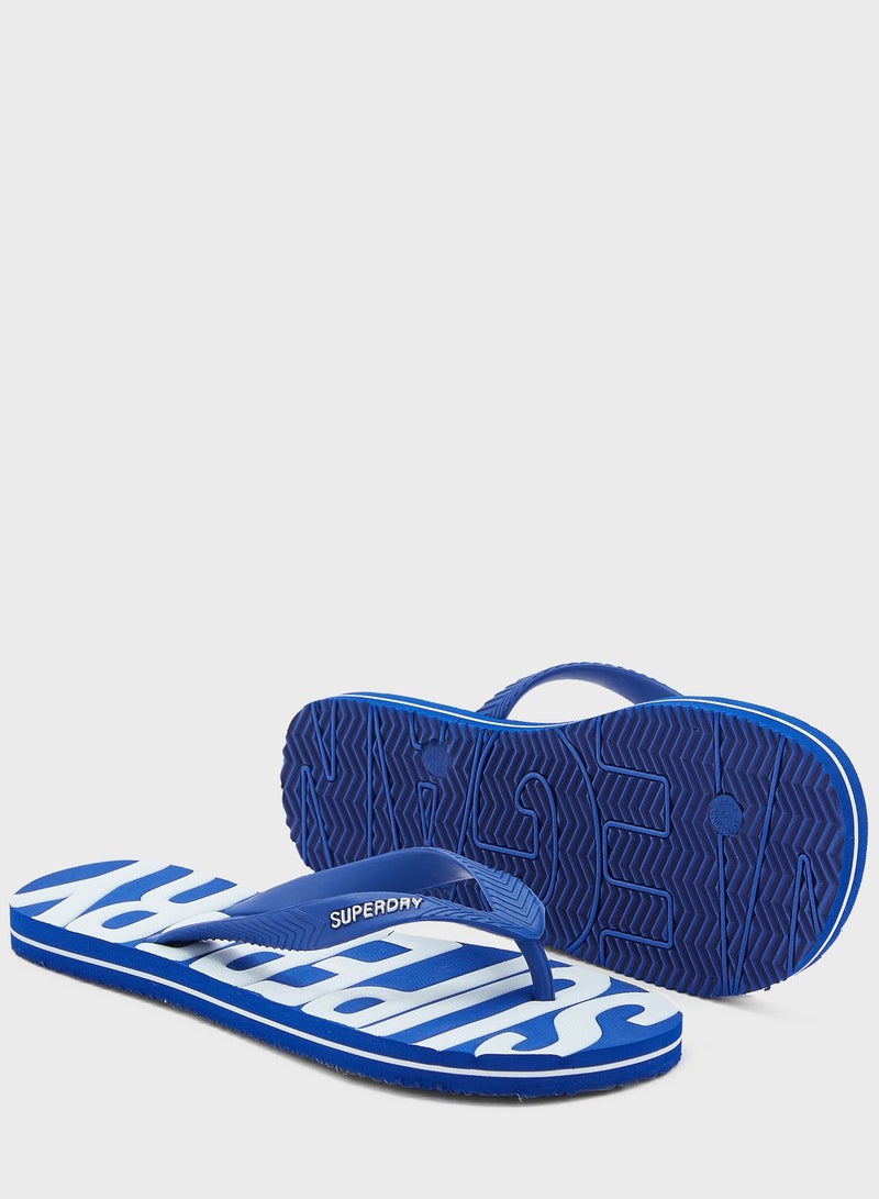 Superdry Logo Flip Flops - Image 3