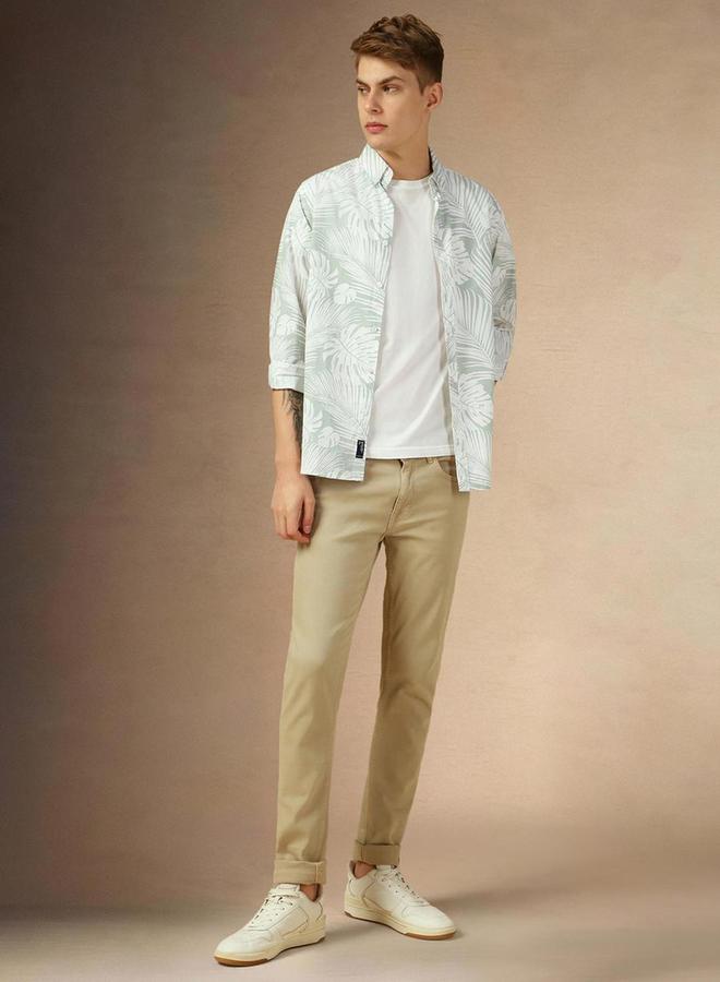 دينيس لينغو قميص دينيس لينجو بياقة بأزرار كاجوال - Image 4