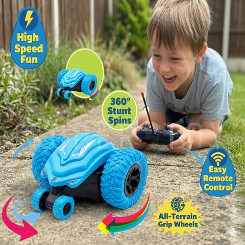 Super Toy سيارة التحكم عن بعد سوبر توy 2.4GHz 360° دوران سيارة مغامرات للأطفال الأولاد عالية السرعة قابلة لإعادة الشحن هدايا عيد الميلاد - Image 3