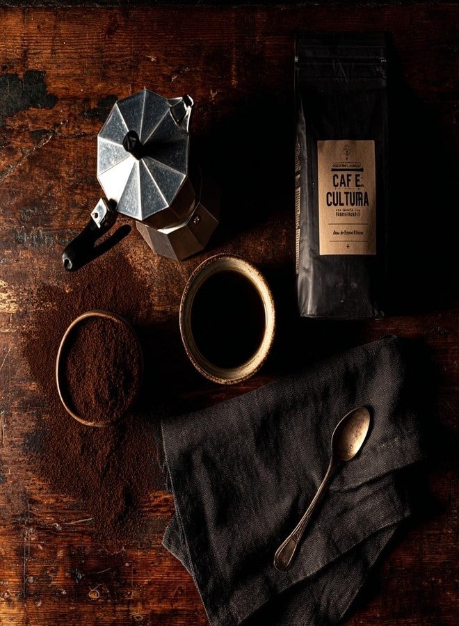 Café Cultura - Specialty Coffee 8oz | 100% Arabica, Fresh Roasted, Single Origin - Espresso Roast | Whole Bean | Small Batch - Premium Flavor from Colombia - Image 2