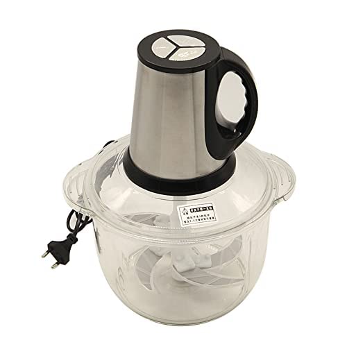Olpad Meat Grinder Food Chopper Professional Stainless Steel Kitchen Food Processor for Meat Vegetables Fruits with Stainless Steel Bowl