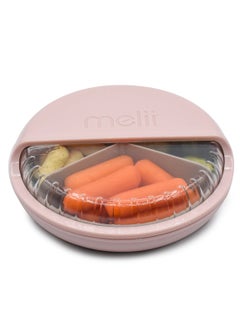 melii Melii Spin Snack Container (Pink & Grey)  - Image 1