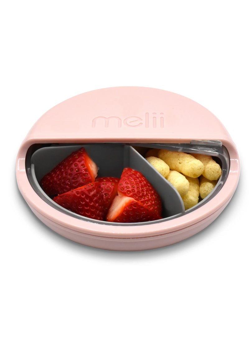 Melii Spin Snack Container (Pink & Grey) - pzsku/ZFAFA12CF16E128476CDFZ/45/_/1702016773/e8b76610-fb8c-4eb3-8f78-a0c0447f4e49