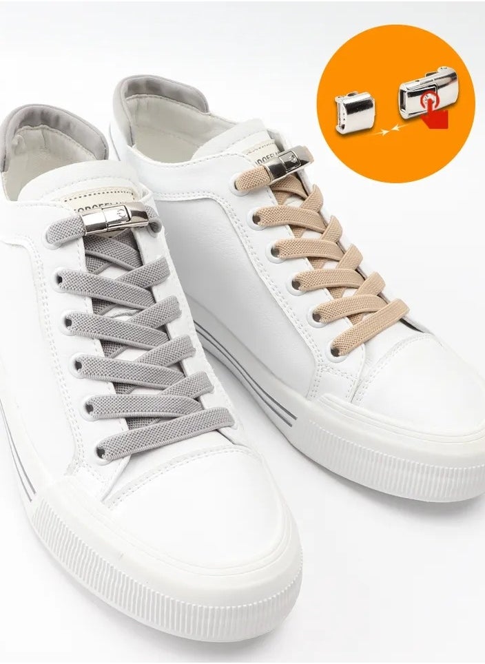Generic - Boot laces are easy to lock and unlock The color is pink - Image 1