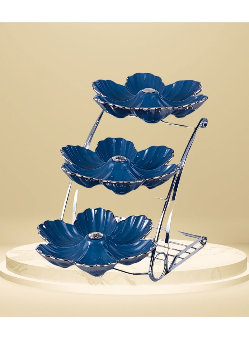 شيالة بورسلين 3 دور للكحك والحلويات والتسالي - مستورد