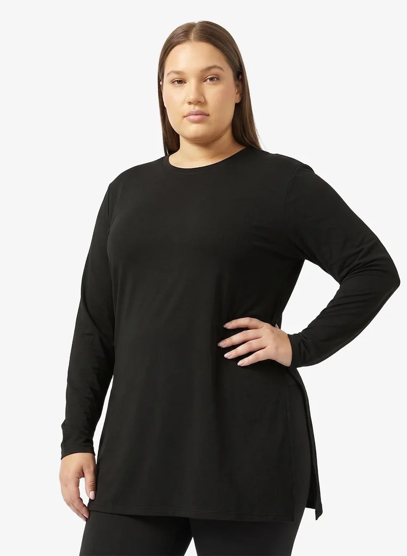 FRWD Plus Soft Touch Seamless Assymetric T-shirt