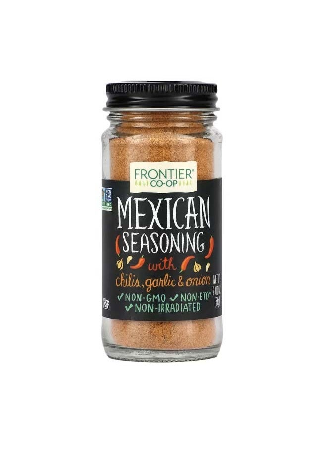 Frontier Co-op Mexican Seasoning With Chilis Garlic And Onion 2 oz 56 g  - Image 1