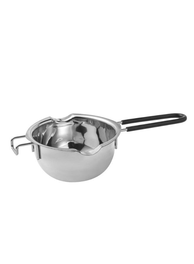 304 Stainless Steel Double Boiler Melting Pot with Silicone Handle for Chocolate Butter Baking - Image 3