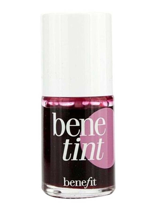 Benefit Cosmetics Bene Tint Rose Tinted Lip And Cheek Stain Red - Image 1