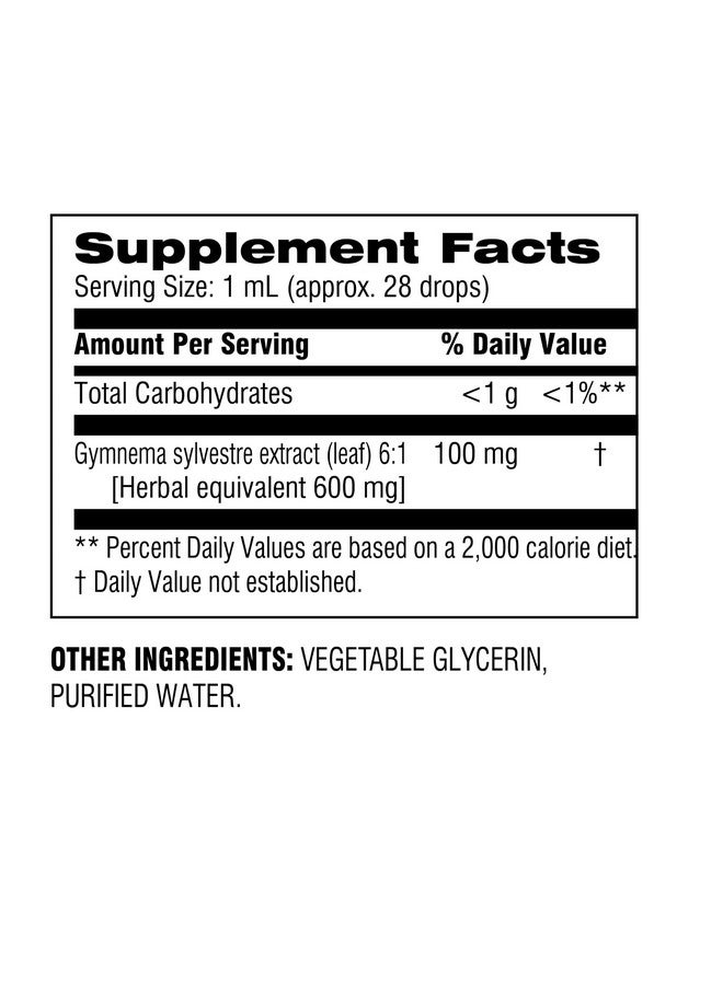 Botanic Choice - Gymnema Sylvestre Liquid Extract Alcohol & Gluten Free, Non-GMO, 1 oz 2 Pack - Image 2