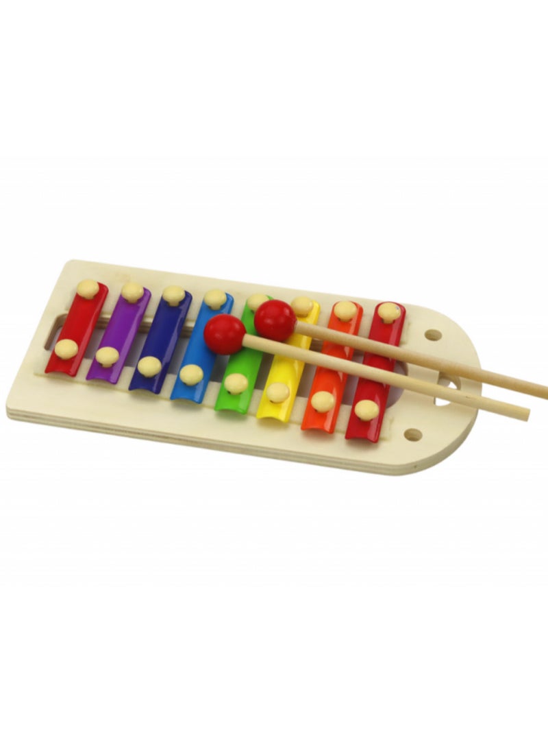 Knocking Table Xylophone Toy for Toddlers – 2-in-1 Musical Crocodile Hammer Game with Color Balls, Wooden Box & Mallet – Color Recognition, Hand-Eye Coordination, and Fine Motor Skill Development for Kids Ages 2+  - Image 4