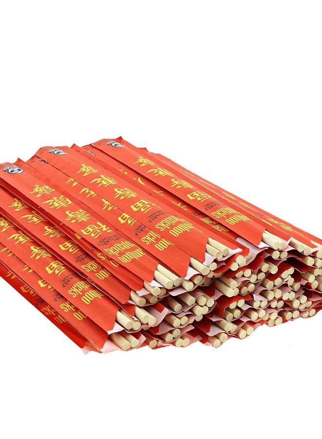 Royal Premium Disposable Bamboo Chopsticks, 9" Sleeved and Separated, UV Treated, Bag of 100 - Image 5