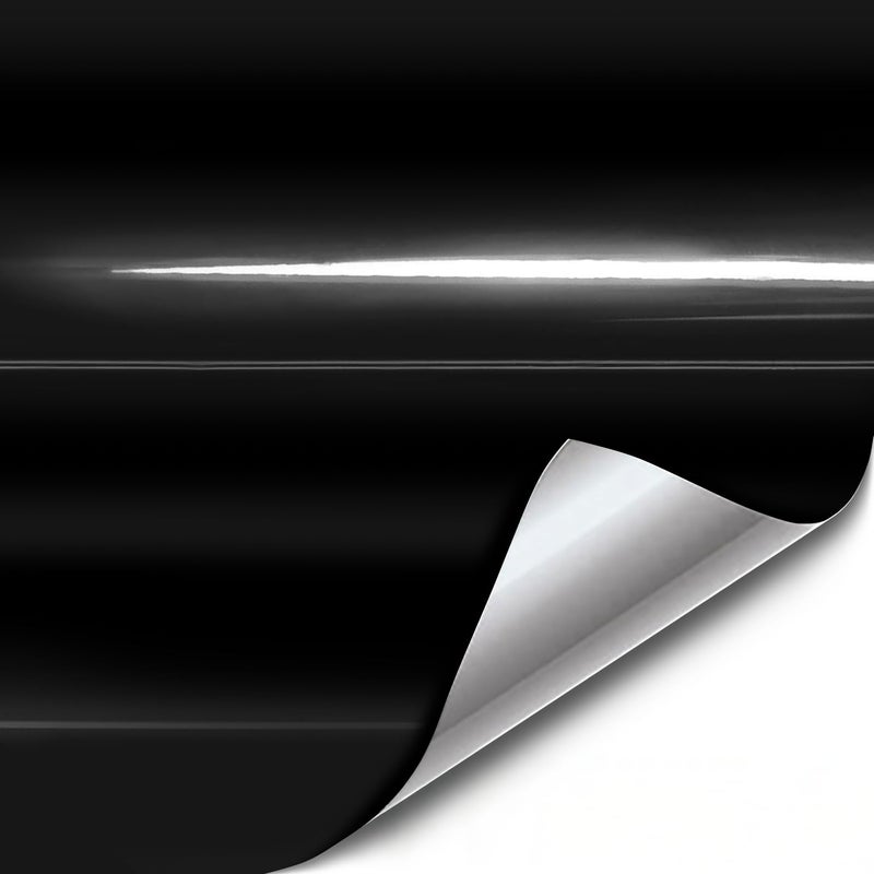VViViD Black Natural Gloss Vinyl 34mil with Air Release 05ft x 5ft - Image 2