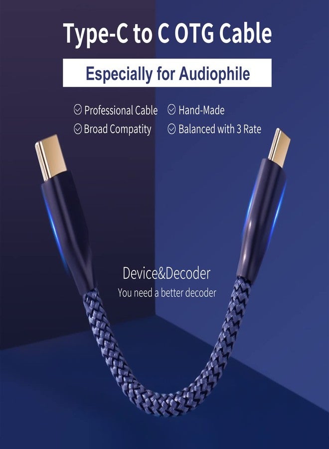 okcsc DAC/OTG Cable - High-End DAC/Amplifier Adapter for Type C Headphones, Compatible with FiiO K3, Khadas Tone 2 Pro to USB C Mobile - Image 5