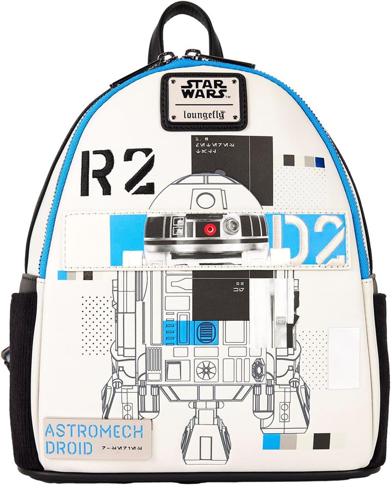 Loungefly Loungefly Star Wars The Power of The Force Astromech Droid Mini Backpack - Image 1