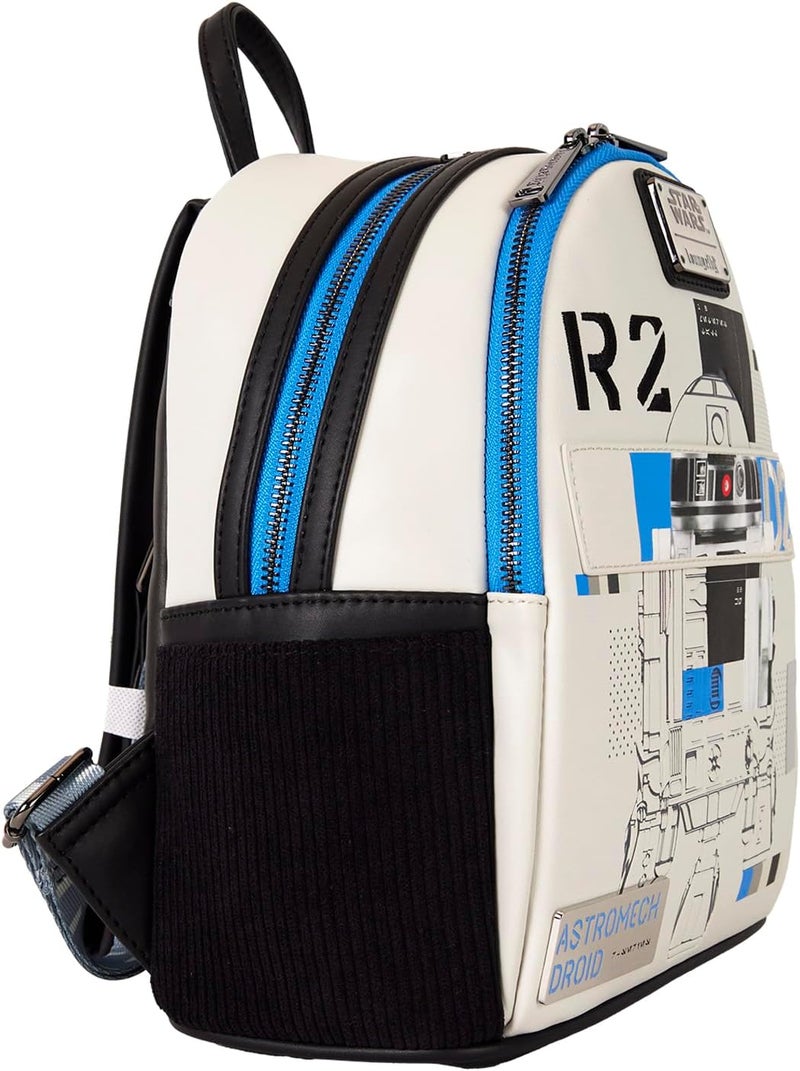 Loungefly Loungefly Star Wars The Power of The Force Astromech Droid Mini Backpack - Image 3