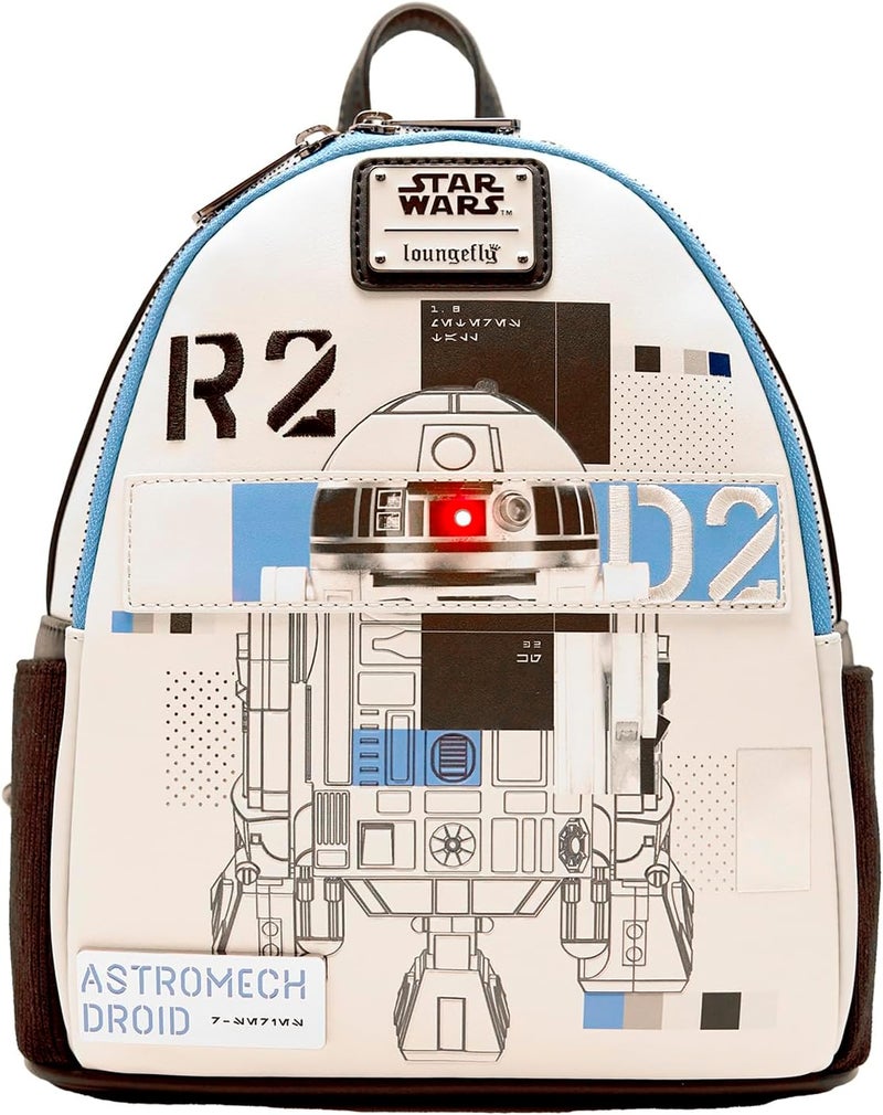 Loungefly Loungefly Star Wars The Power of The Force Astromech Droid Mini Backpack - Image 2