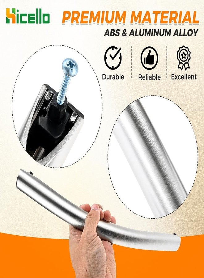 Hicello DE94-02933A DE94-04309A Microwave Door Handle Replaces DE64-02522A AP5622966 PS4239327 2448710 Compatible with Samsung ME Series Microwave MC/ME/SMH MC17J8000CS ME16H702SES/AA SMH1816S/XAA - Image 5