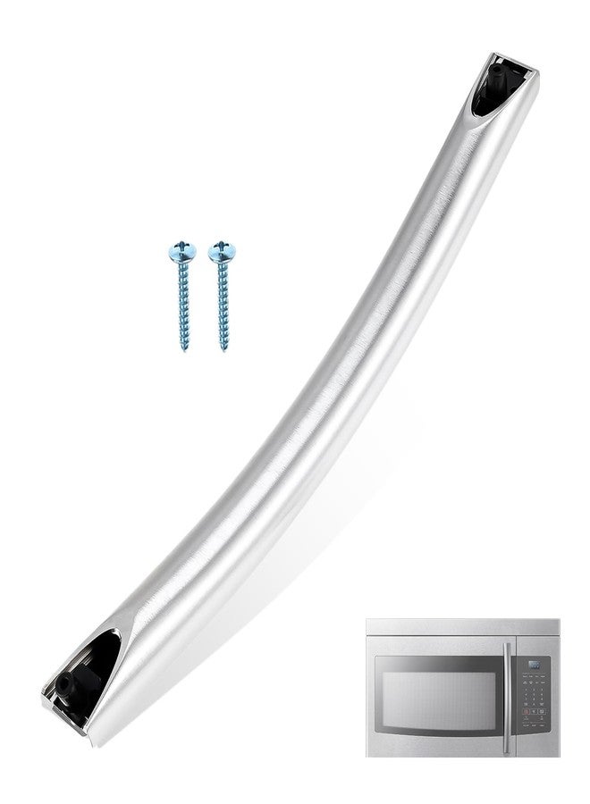 Hicello DE94-02933A DE94-04309A Microwave Door Handle Replaces DE64-02522A AP5622966 PS4239327 2448710 Compatible with Samsung ME Series Microwave MC/ME/SMH MC17J8000CS ME16H702SES/AA SMH1816S/XAA - Image 1